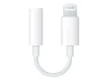 Apple Adapter Lightning auf 3,5mm Kopfhörerstecker, weiß