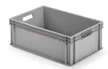 Alutec Kunststoffbehälter Aufbewahrungs-Kiste geschlossen 45l 600x400x220