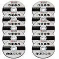 Parkside Trennschreibe Schleifscheibe 10x für Parkside Akku Winkelschleifer PWSA 12 B1 LIDL IAN 312027 Akku Handwerkzeug Hand Winkelschleifer Schleifscheiben Parkside (10-er Set)