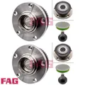 2x Radlagersatz FAG 713610700 2 Radlager Satz links rechts Hinterachse