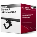 Anhängerkupplung abnehmbar für Audi A4 Limousine 10.2007-06.2011 inkl. EBA