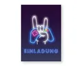 Friendly Fox Gaming Einladung, 12 Einladungskarten Kindergeburtstag Junge Mädchen, Geburtstagseinladungen DIN A6, Geburtstag Spieleabend Zocker Party