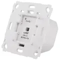 Homematic Funk-Rollladenaktor für Markenschalter, 1fach Unterputzmontage HM-LC-Bl1PBU-FM