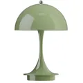 Louis Poulsen - Panthella 160 Portable V3 Akku LED-Tischleuchte, opak moosgrün