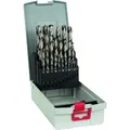 Bosch Professional Zubehör PRO Metal HSS-G Spiralbohrer-Set, 25-tlg. (1 mm, 1.5 mm, 10 mm, 10.5 mm, 11 mm, 11.5 mm, 12 mm, 12.5 mm, 13 mm, 2 mm, 2.5 mm, 3 mm, 3.5 mm, 4 mm, 4.5 mm, 5 mm, 5.5 mm, 6 mm, 6.5 mm, 7 mm, 7.5 mm, 8 mm, 8.5 mm, 9 mm, 9.5 mm) (2608587017)