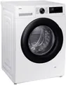 SAMSUNG Waschmaschine "WW8ECGC04AAEEG" schwarz-weiß (weiß)