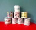 8 Rollen TOILETTENPAPIER in Klarsichtverpackung Paper+Design