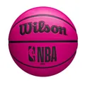 Wilson NBA DRV Basketball in Pink, Größe 7, Auch für Outdoor Geeignet