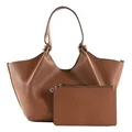 DKNY Handtasche Schultertasche Paula Tote Bag Saddle1 hellbraun
