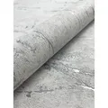Newroom Vliestapete, Grau Tapete Modern Beton - Betonoptik Betonwand Hellgrau Industrial Bauhaus Zement für Schlafzimmer Wohnzimmer Küche grau|silberfarben