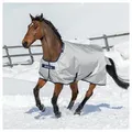 Bucas Pferde-Thermodecke Bucas Power Turnout Medium Classic 150g - Silver 165 cm