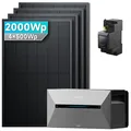 Solarmars 2000W Balkonkraftwerk mit Speicher, Anker SOLIX Solarbank 2 E1600 pro - Ohne Halterung 0% MwSt. bei § 12 Abs. 3 UStG
