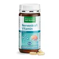 Sanct Bernhard Nervenkraft-Vitamin-Kapseln | Vitamin B2, B6, B12, Niacin, D-Pantothensäure & Vitaminhefe | 180 Kapseln