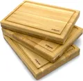Grillrost.com Schneidebrett - Eiche - 40mm - passend für den Holzbretthalter