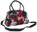 Banned Alternative Handtasche Damen Skulls And Roses schwarz Standard