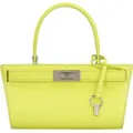 Tory Burch Petite Lee Radziwill Cat Eye Lederhandtasche in Seladon