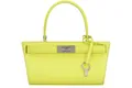 Tory Burch Petite Lee Radziwill Cat Eye Lederhandtasche in Seladon