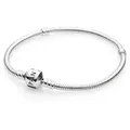 Pandora Armband 590702HV Schlangen-Gliederarmband Damen Moments Sterling-Silber 19 cm
