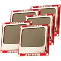 AZ-Delivery Displays 84 x 48 Pixel LCD Display Modul mit Hintergrundbeleuchtung für Nokia 5110 und Joystick PS2 Gamepad, 5x Display