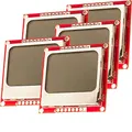 AZDelivery 5 x 84x48 Pixel LCD Display mit Weißer Hintergrundbeleuchtung und Schwarzen Zeichen kompatibel mit Arduino, Nokia 5110 und Joystick PS2 Gamepad inklusive E-Book!