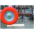 müba Rad Polymergummi 400x100 mit Kugellagerfelge