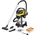 Kärcher Nass-Trockensauger WD 7 Control P S 30/6/35/T, 30 Liter, 1400 W, Edelstahlbehälter, mit Steckdose