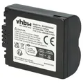 vhbw Akku kompatibel mit Panasonic Lumix DMC-FZ8, DMC-FZ7 Kamera (600 mAh, 7,2 V, Li-Ion)