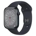 Apple Watch Series 8 OLED 41 mm Schwarz GPS - Grau