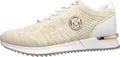 Mexx Gitte Glitter Sneakers Laag - Gebroken wit - Maat 37