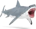 schleich DINOSAURS | Megalodon 15055 | detailgetreuer Urzeithai | Hai Figur | ho