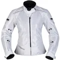 Modeka Damen Motorrad Jacke Veo Air Lady - Sommer Textil Jacke hellgrau Gr. 46