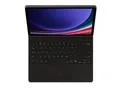 Samsung Book Cover Keyboard EF-DX725 für das Galaxy Tab S9, S9 FE, S10 FE, S10 Lite (Black) EF-DX725BBGGDE
