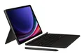 Samsung Book Cover Keyboard für Galaxy Tab S9/9 FE/S10 Black Tablet Tastatur