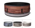 BRAST Whirlpool MSpa Verto-Serie, 5 Modelle, In- Outdoor Pool, Winterfest, (aufblasbar MSpa Duet Eco für 6 Personen, Ø173x65cm, 138 Massagedüsen in 3 Intensitäten), einfache Steuerung per App