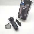 Philips Shaver 3000X Series X3001/00 Elektrischer Nass- und Trockenrasierer, Rotationstrasierer, Schwarz, PowerCut blade system, SH30, 2 Jahr(e), Akku - Schwarz