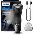 Philips Shaver Series 3000X – Elektrischer Nass- und Trocken-Rasierer für Männer