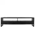 Benoa TV-Board schwarz 220 cm x 60 cm x 45 cm