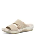 Jana Damen 8-27270-43 Mule, Beige Gold, 39 EU