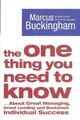 The One Thing You Need to Know: ... About Great Managing... | Buch | Zustand gut