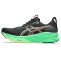 ASICS Herren Gel-Kayano 32 Sneaker, Black Vital Green, 44.5 EU