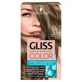 9000101272260 Gliss Color Care  Moisture farba do włosów 8-1 Chłodny Średni Brąz