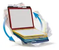 Durable Tisch- / Wandhalter Vario Pro 10 sortiert - 5579-00