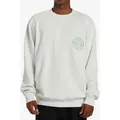 Sweatshirt BILLABONG "Short Sands", Herren, Gr. M, grau (light grau heather), 60% Baumwolle, 40% Polyester, Sweatshirts