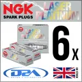 6x NGK PLKR7A (4288) Laser Platinum Zuendkerze For MERCEDES CLK280 3.0 06/05-->