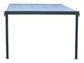 Floraworld Terrassenüberdachung I mit 2 Standfuße 312 x 303 x 206/258 cm anthrazit