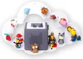 moin minis Wolke Weiß magnetisches Regal kompatibel mit 25 Tonie Figuren und Tonie Box Wolkenregal für Kinder Hörfiguren Magnetregal
