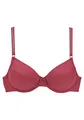 s.Oliver Damen Bügel-Bikini-Top mit herausnehmbare Softcups, verstellbare Doppelträger mit kleinen Zierringen