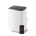 AEG Comfort 6000 AXP26U339CW mobiles Klimagerät / LED Display / Touch-Bedienung / 30-40 m² / nur 64 dB(A) / Kühlfunktion / Ventilator / Entfeuchtungsfunktion / Automatik /App-Steuerung / weiß/schwarz