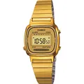 Casio DamenArmbanduhr Digital Quarz Edelstahl LA670WEGA-9EF
