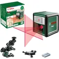BOSCH Kreuzlinien-Laser Quigo, incl. Adapter, Klemme, Batterien